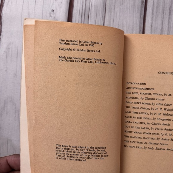 The Tandem Book of‎ Ghost Stories 1965 Charles Birkin Vintage Horror Anthology - Picture 4 of 4